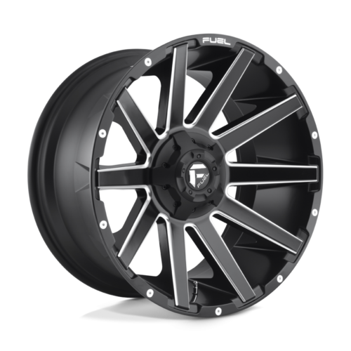 Felga aluminiowa D616 CONTRA Matte Black Milled FUEL