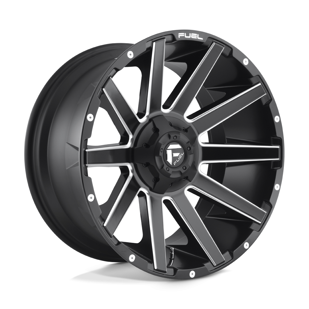 Felga aluminiowa D616 CONTRA Matte Black Milled FUEL