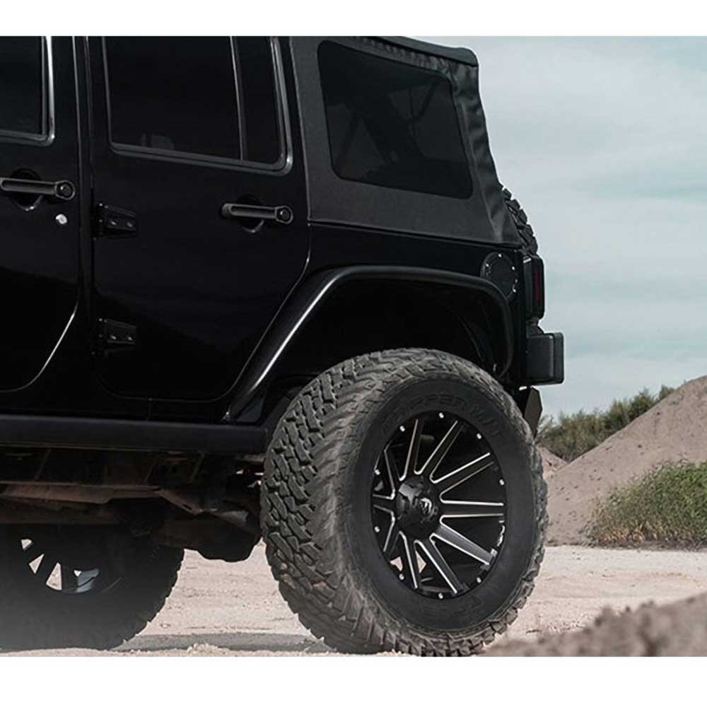 Felga aluminiowa D616 Contra Matte Black Milled Fuel - obrazek 7