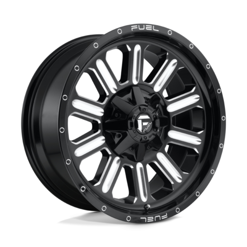 Felga aluminiowa D620 HARDLINE Gloss Black Milled FUEL