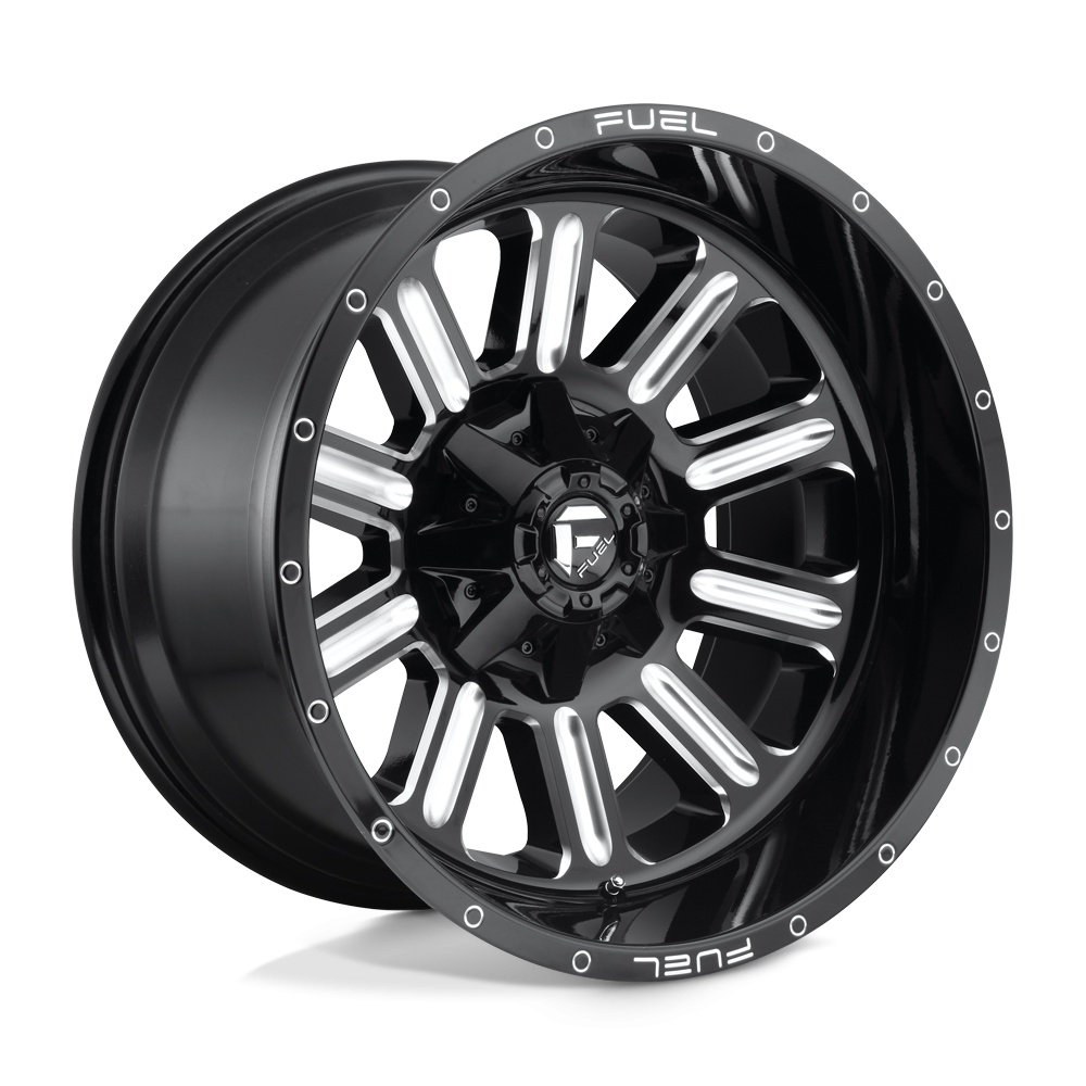 Felga aluminiowa D620 HARDLINE Gloss Black Milled FUEL