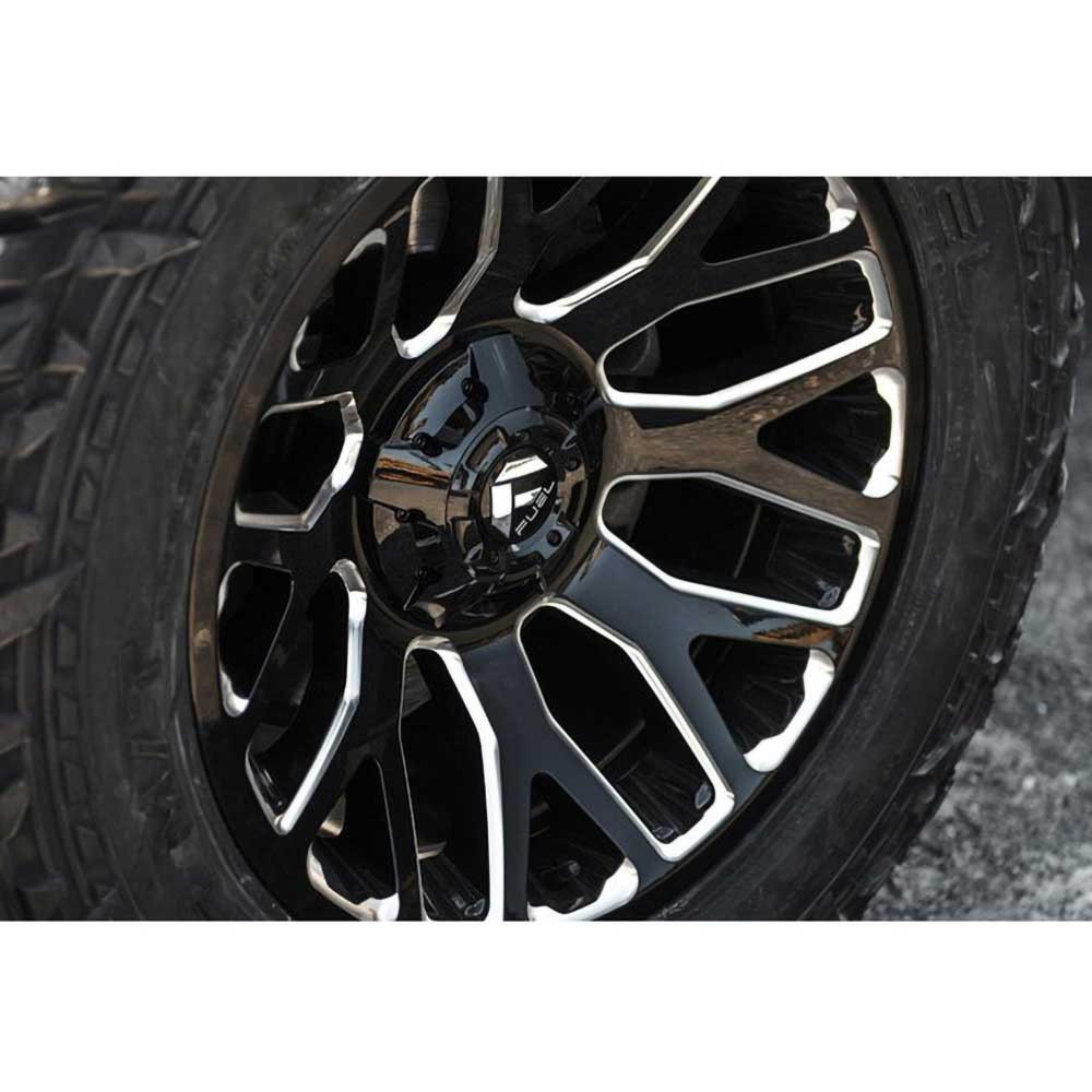 Felga aluminiowa D623 Warrior Gloss Black Milled Fuel - obrazek 3