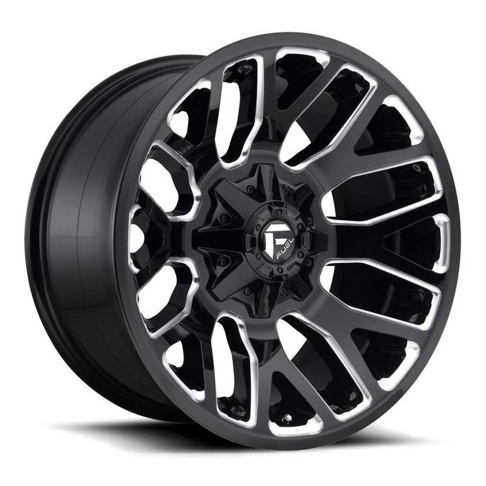 Felga aluminiowa D623 Warrior Gloss Black Milled Fuel