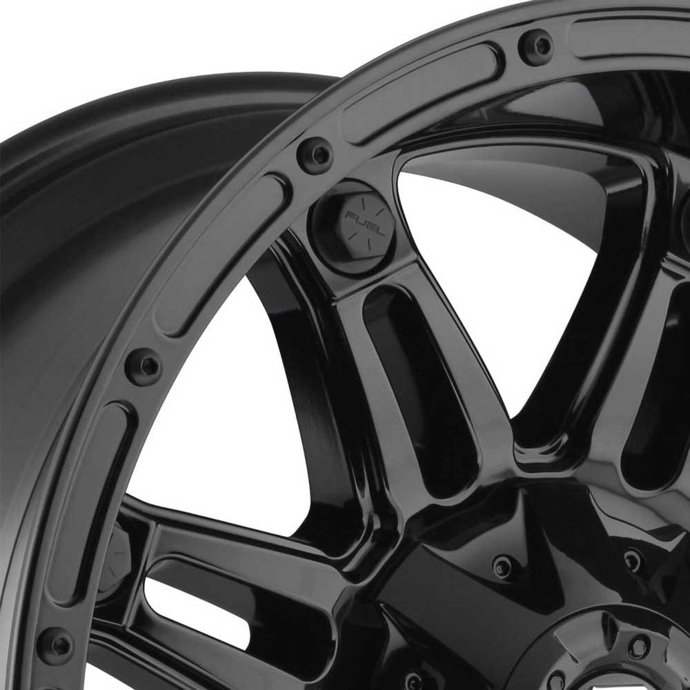 Felga aluminiowa D625 Hostage Gloss Black Fuel - obrazek 4
