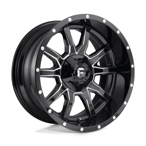 Felga aluminiowa D627 VANDAL Gloss Black Milled FUEL