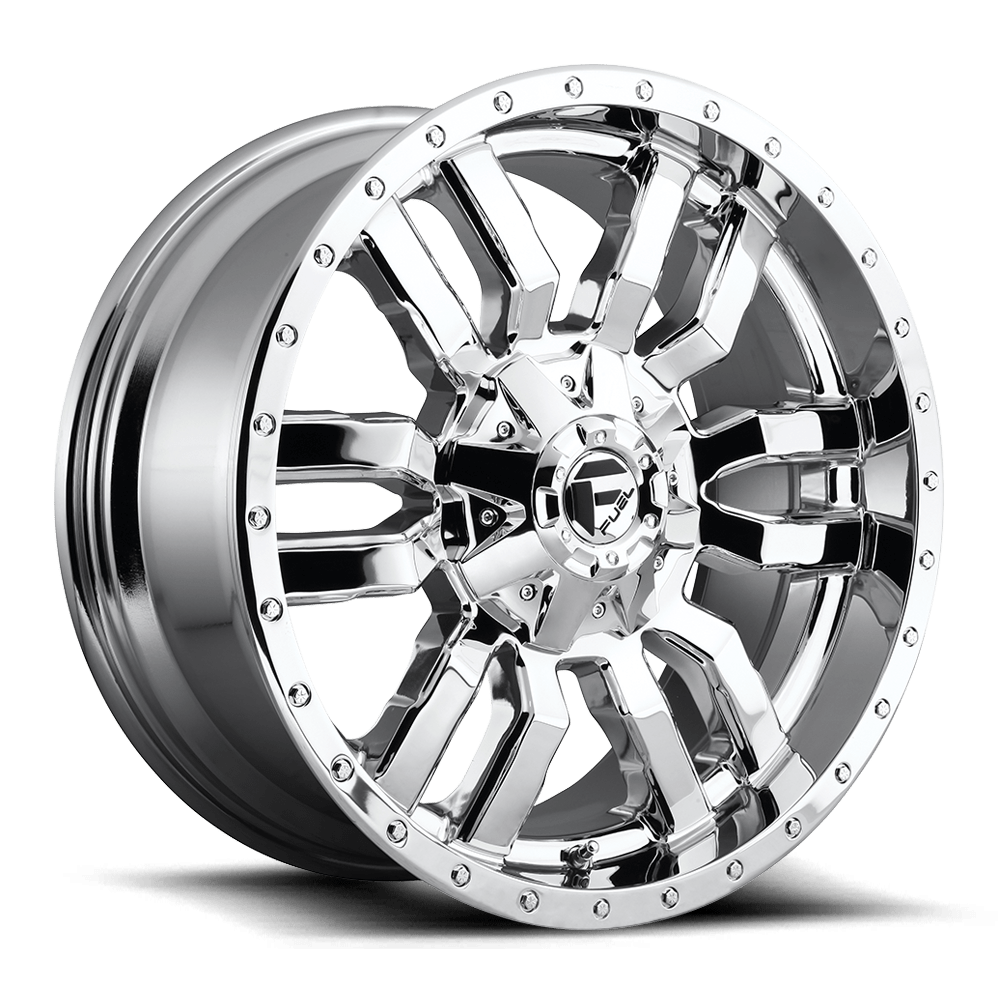 Felga aluminiowa D631 SLEDGE Chrome Plated FUEL