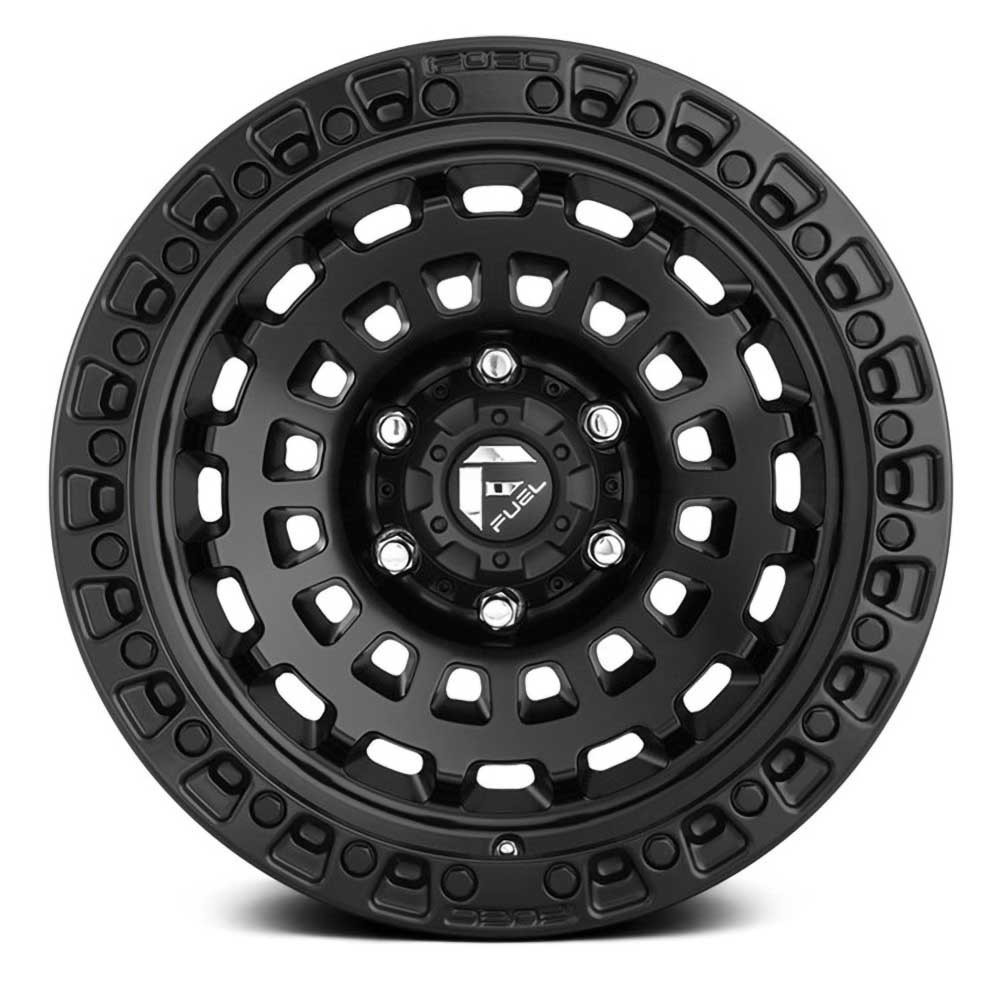 Felga aluminiowa D633 Zephyr Matte Black Fuel - obrazek 2