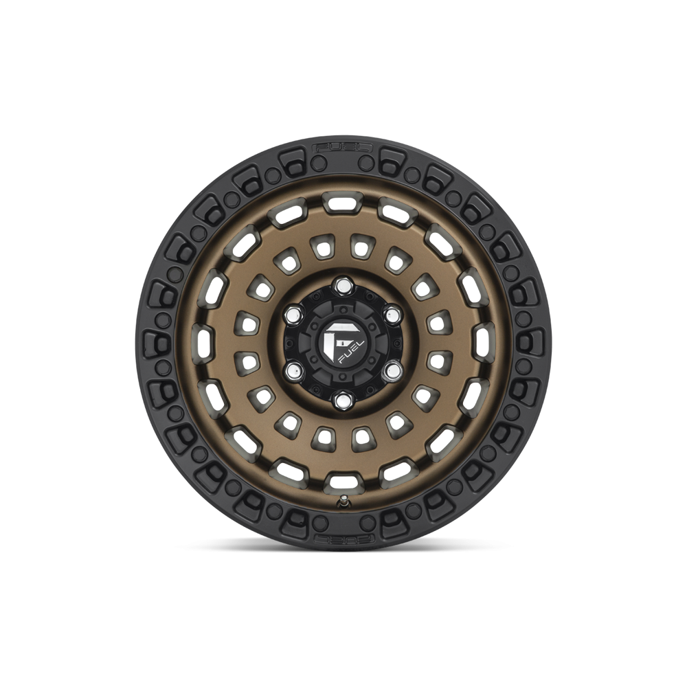 Felga aluminiowa D634 Zephyr Matte Bronze Black Bead Ring Fuel - Image 2