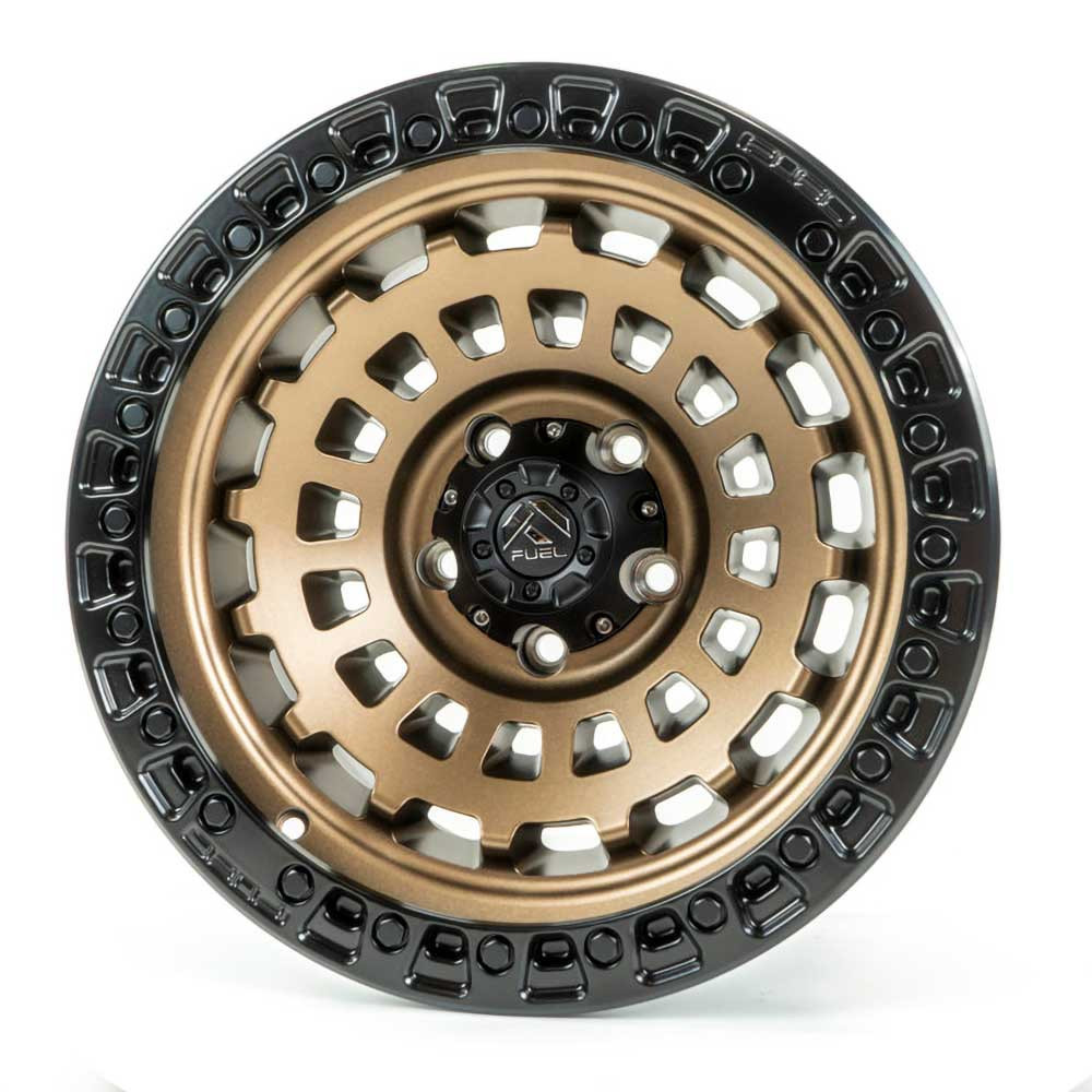 Felga aluminiowa D634 Zephyr Matte Bronze Black Bead Ring Fuel - Image 2