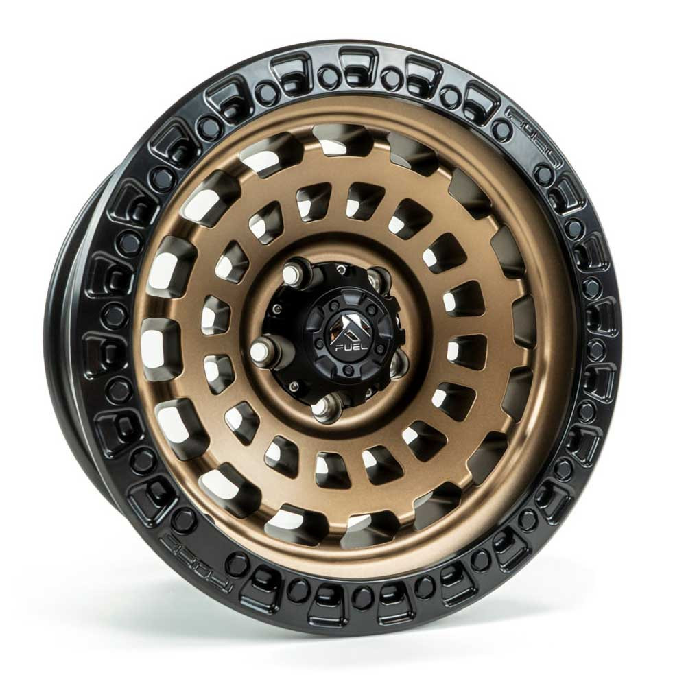 Felga aluminiowa D634 Zephyr Matte Bronze Black Bead Ring Fuel - Image 3