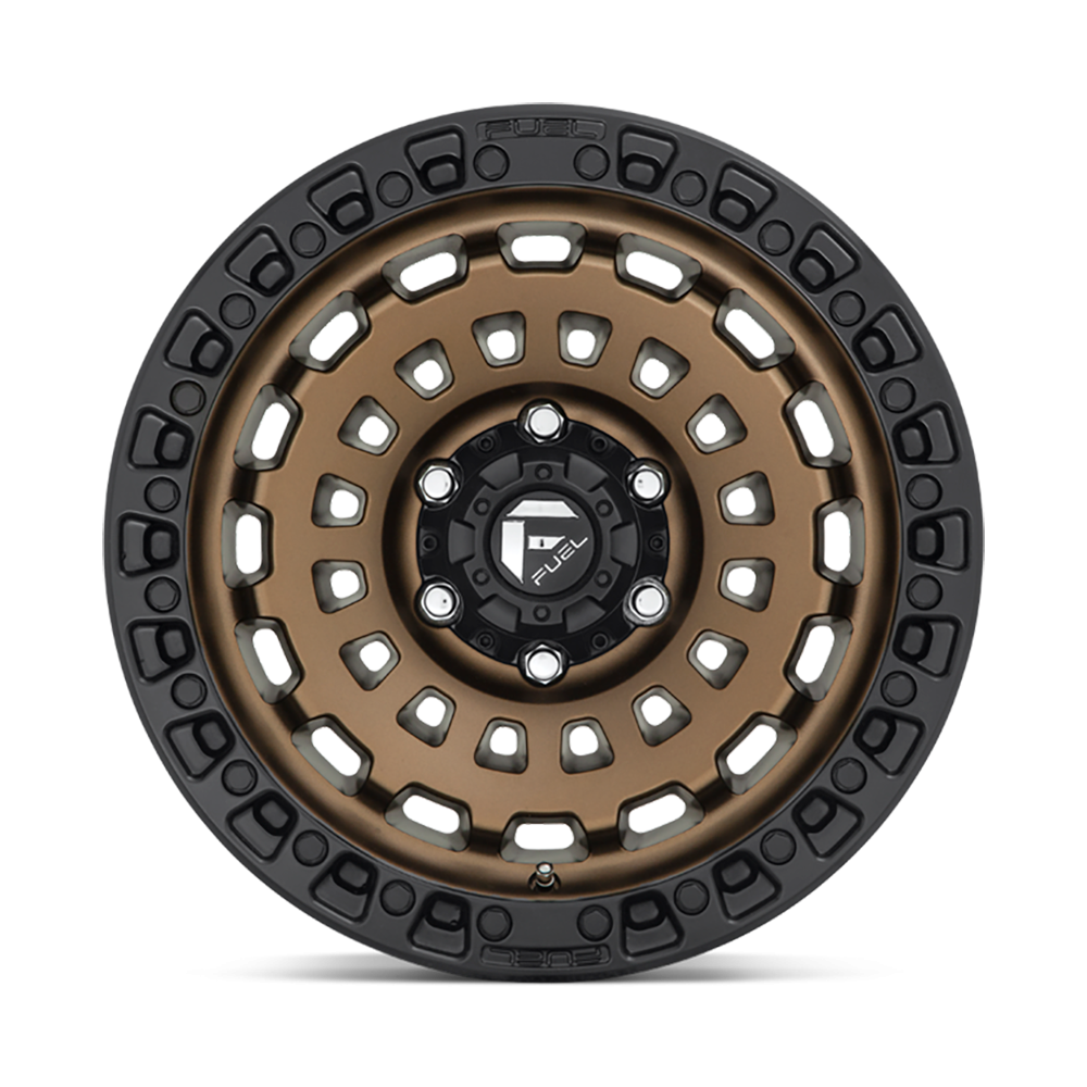 Felga aluminiowa D634 Zephyr Matte Bronze Black Bead Ring Fuel - obrazek 2