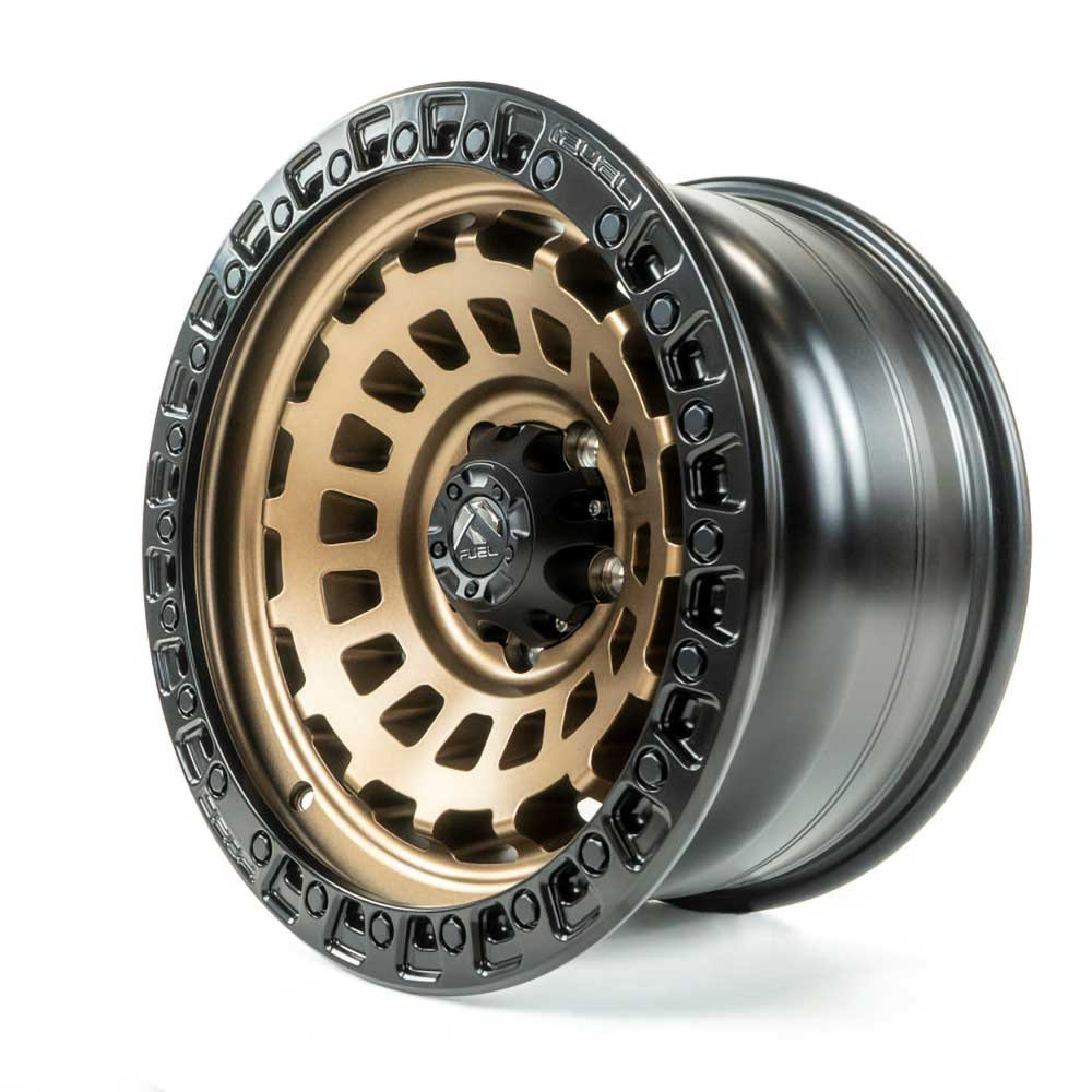 Felga aluminiowa D634 Zephyr Matte Bronze Black Bead Ring Fuel - Image 4
