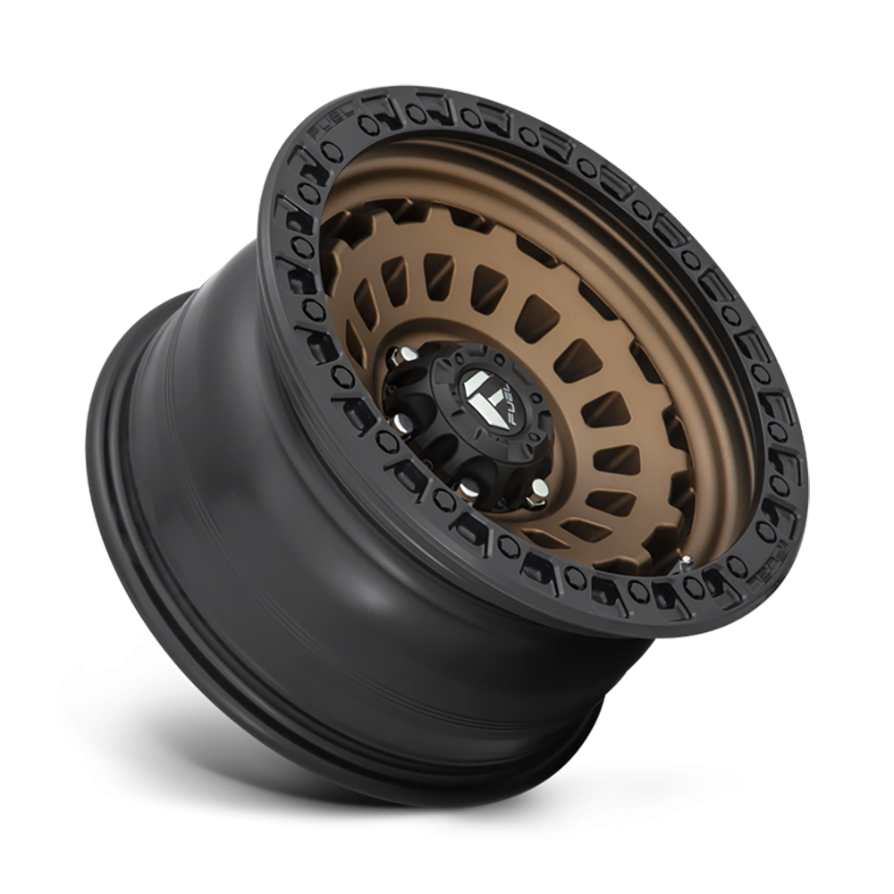 Felga aluminiowa D634 Zephyr Matte Bronze Black Bead Ring Fuel - obrazek 3