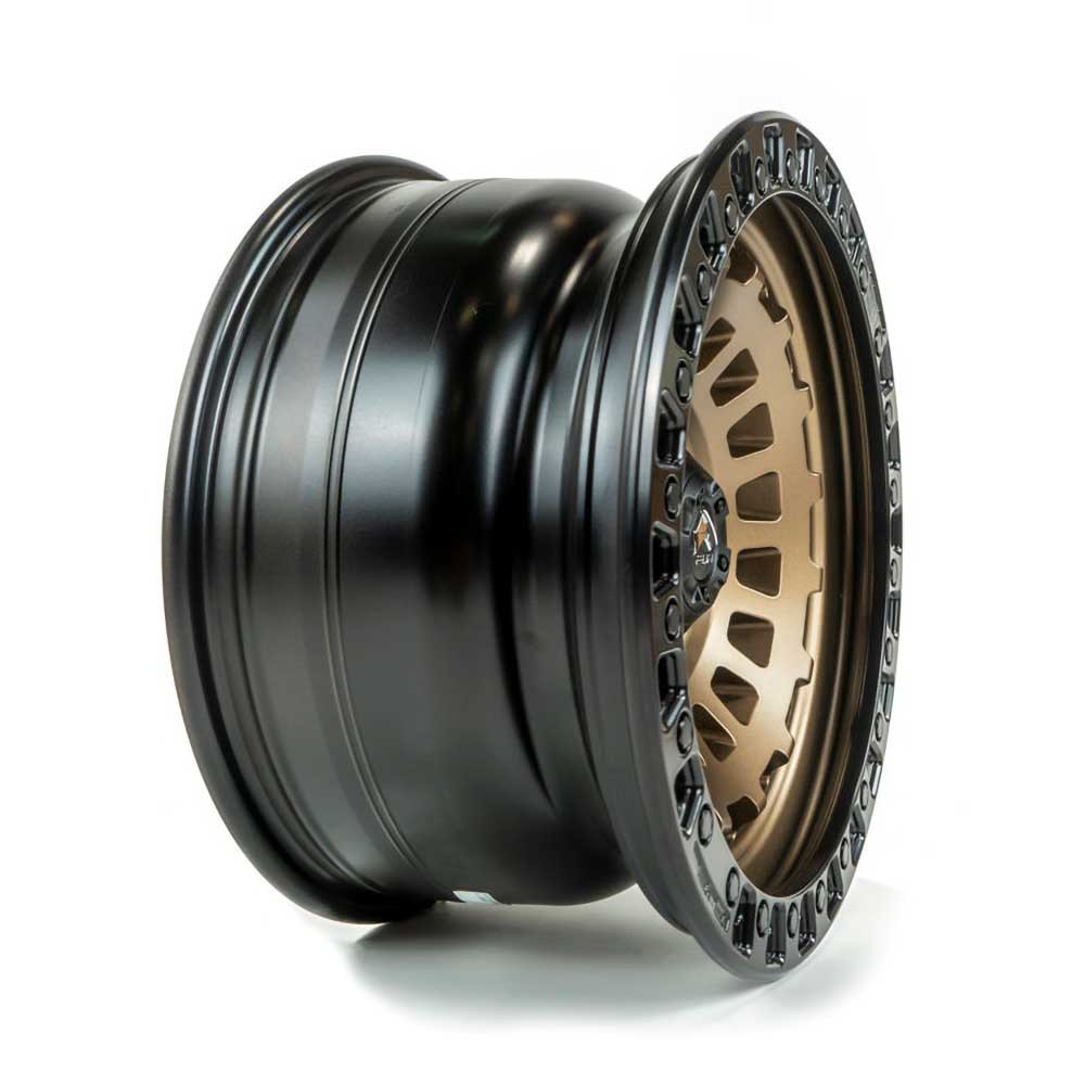 Felga aluminiowa D634 Zephyr Matte Bronze Black Bead Ring Fuel - Image 5