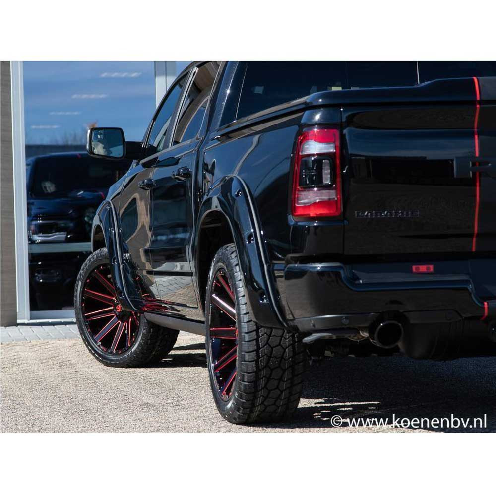 Felga aluminiowa D643 Contra Gloss Black/Candy Red Fuel - obrazek 7