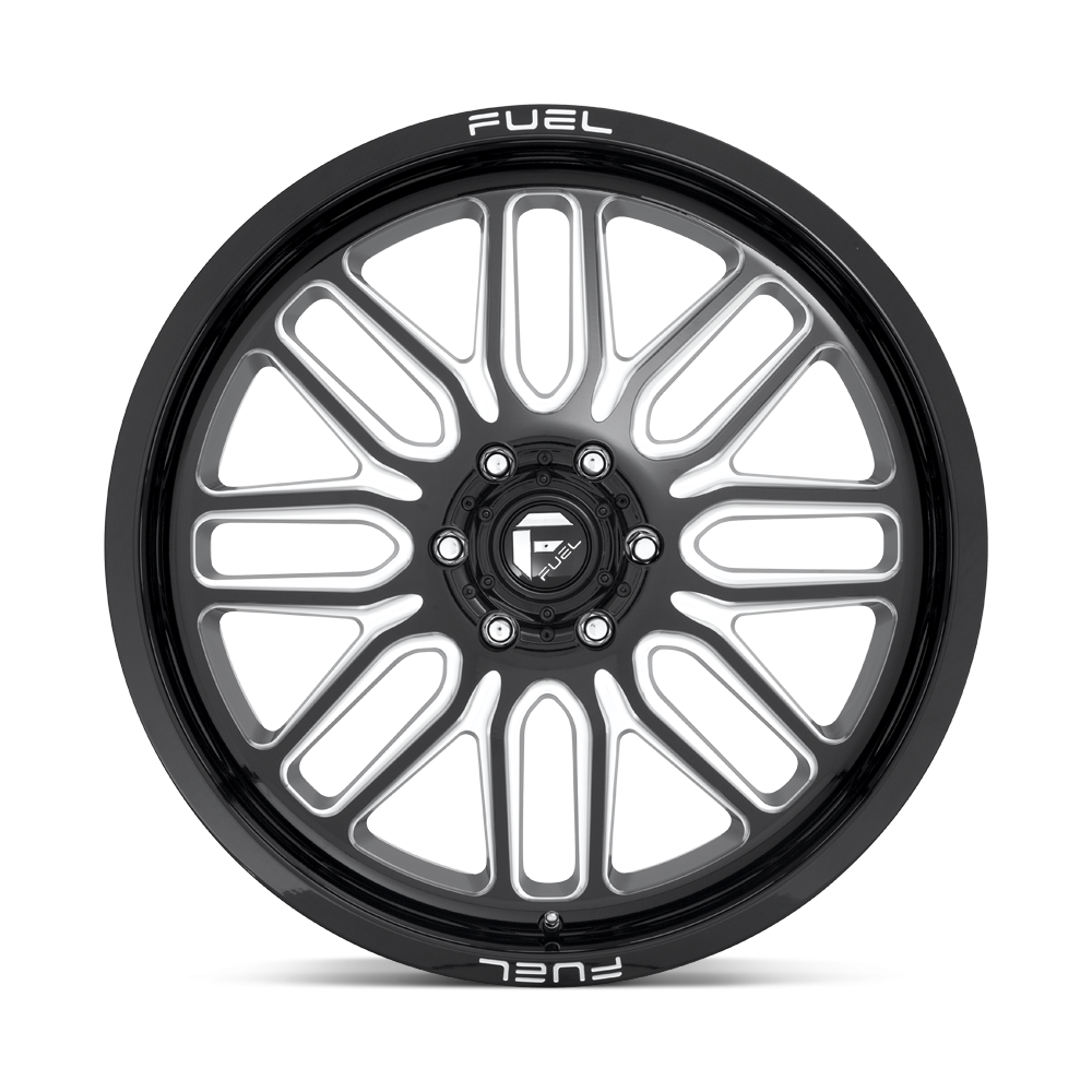 Felga aluminiowa D662 IGNITE Gloss Black Milled FUEL - obrazek 2