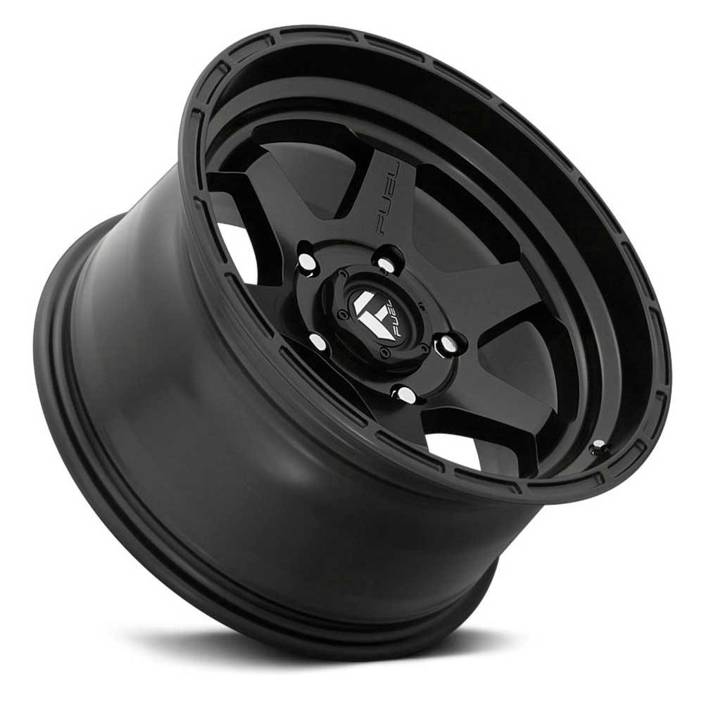 Felga aluminiowa D664 Shok Matte Black Fuel - obrazek 3