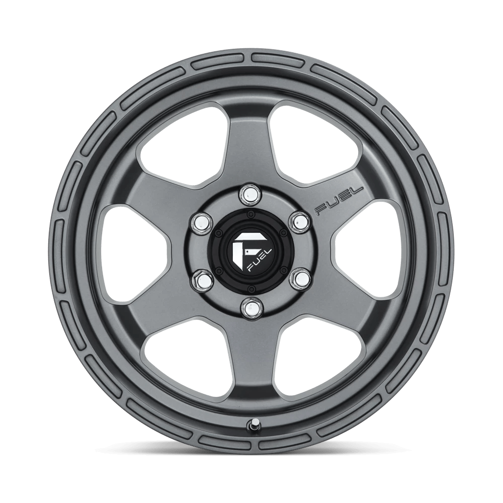Felga aluminiowa D665 Shok Matte Anthracite Fuel - obrazek 3