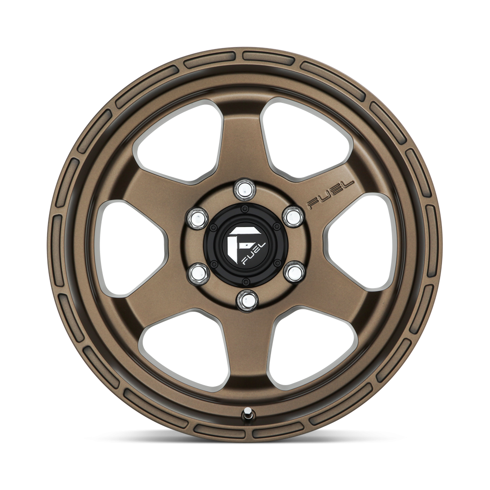 Felga aluminiowa D666 SHOK Matte Bronze FUEL - Image 2
