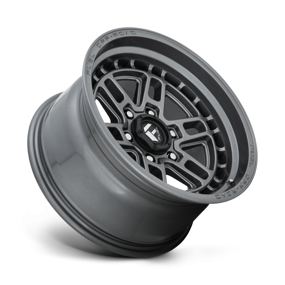Felga aluminiowa D668 NITRO Matte Gun Metal FUEL - obrazek 3
