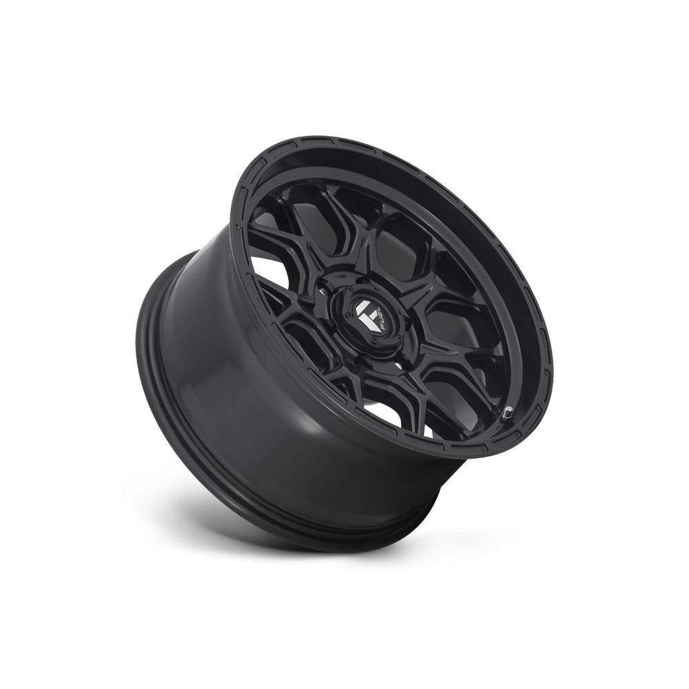 Felga aluminiowa D670 Tech Matte Black Fuel - obrazek 2