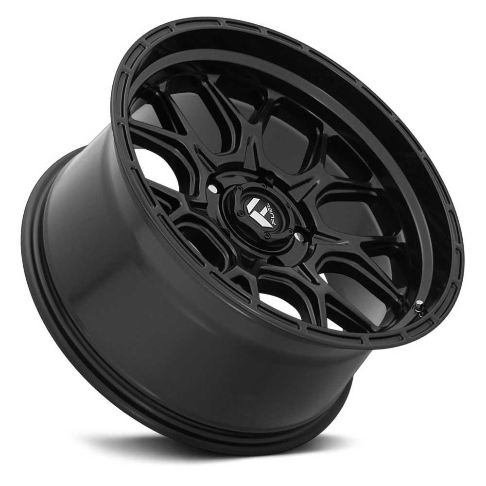 Felga aluminiowa D670 Tech Matte Black Fuel - obrazek 3