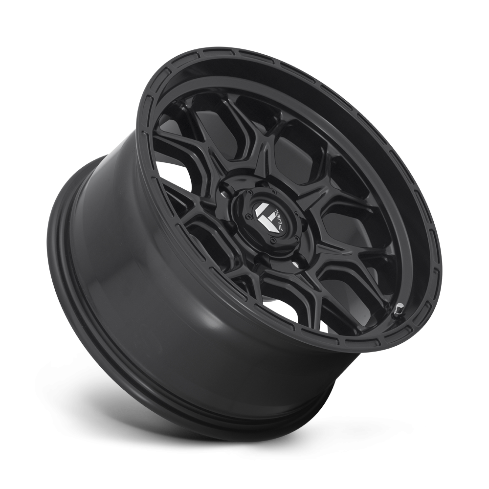 Felga aluminiowa D670 TECH Matte Black FUEL - obrazek 2