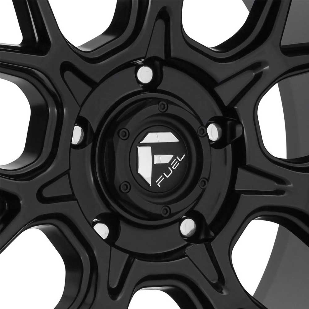 Felga aluminiowa D670 Tech Matte Black Fuel - obrazek 4