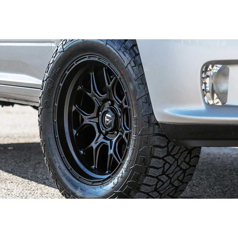 Felga aluminiowa D670 Tech Matte Black Fuel - obrazek 6