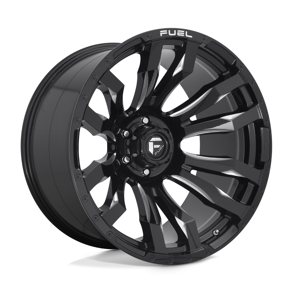 Felga aluminiowa D673 BLITZ Gloss Black Milled FUEL