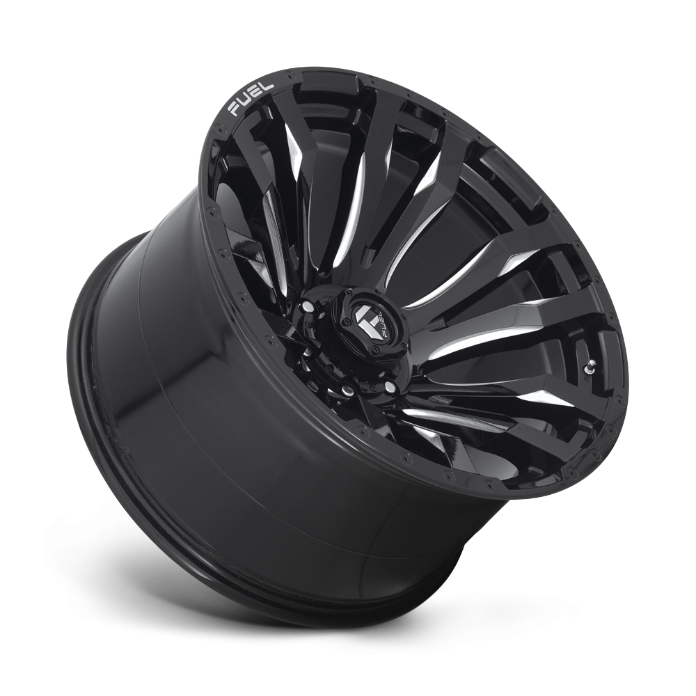 Felga aluminiowa D673 BLITZ Gloss Black Milled FUEL - Image 3