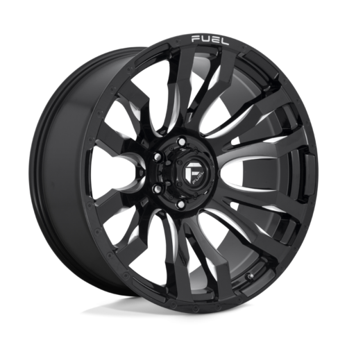 Felga aluminiowa D673 BLITZ Gloss Black Milled FUEL