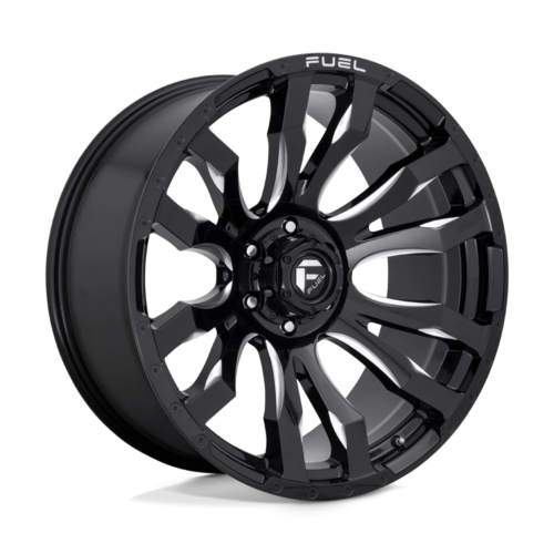 Felga aluminiowa D673 Blitz Gloss Black Milled Fuel