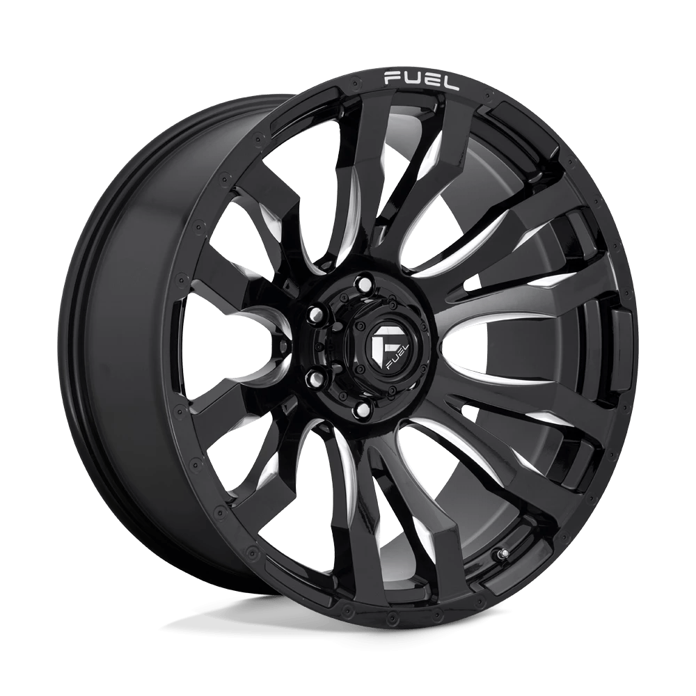 Felga aluminiowa D673 Blitz Gloss Black Milled Fuel