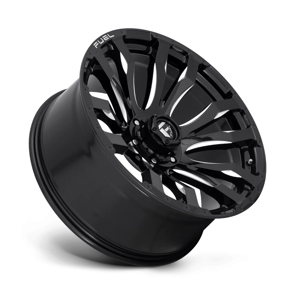 Felga aluminiowa D673 Blitz Gloss Black Milled Fuel - obrazek 2