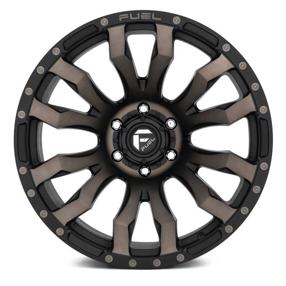 Felga aluminiowa D674 Blitz Matte Black/Double Dark Tint Fuel - obrazek 2