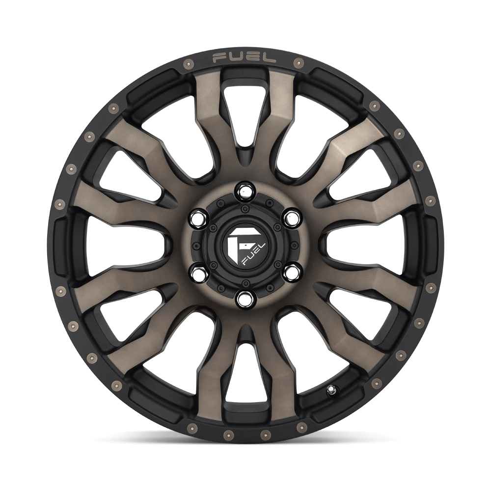 Felga aluminiowa D674 Blitz Matte Black Double Dark Tint Fuel - obrazek 3