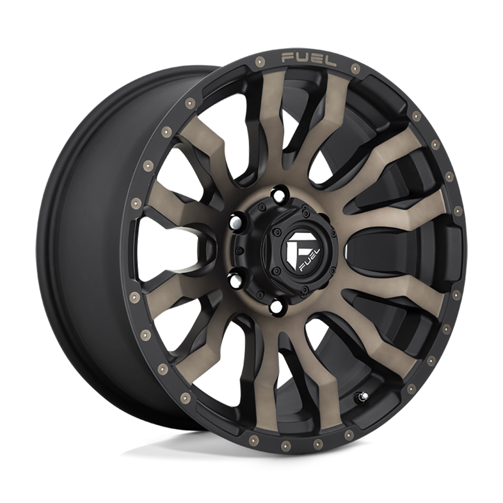 Felga aluminiowa D674 Blitz Matte Black Double Dark Tint Fuel