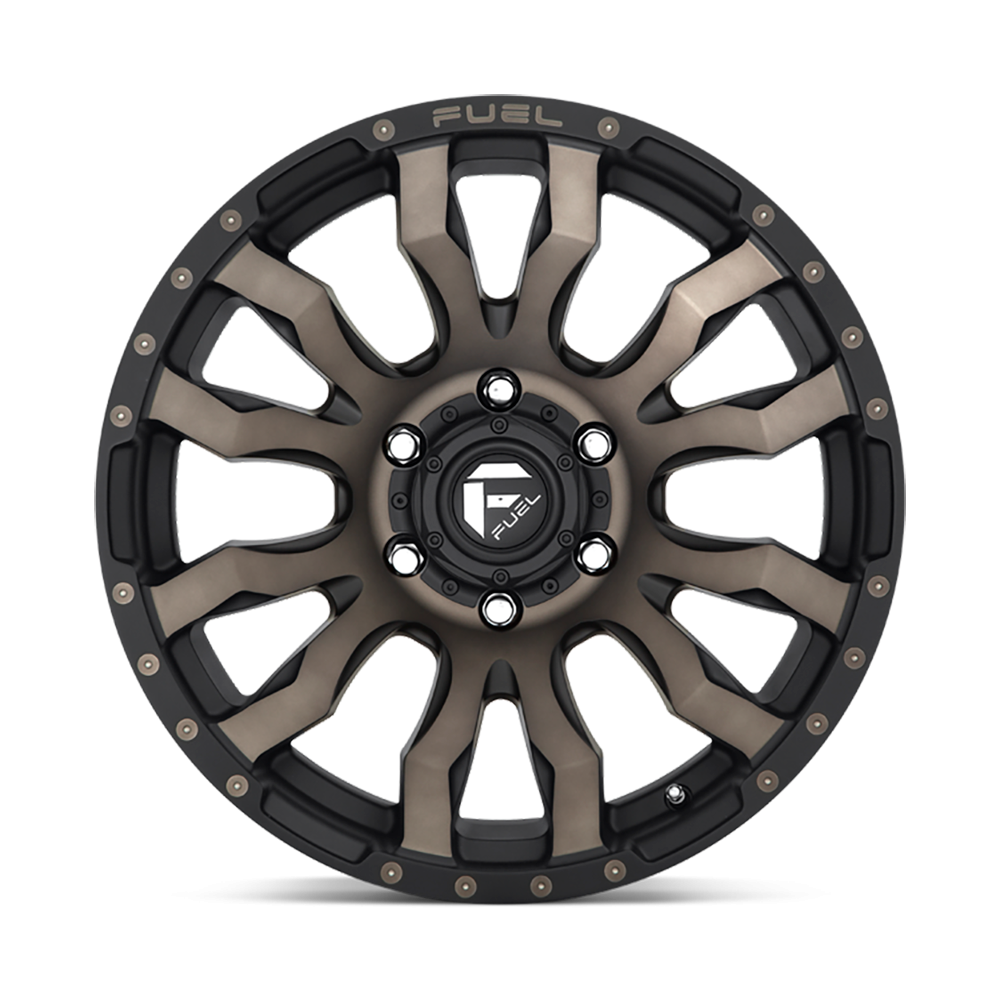 Felga aluminiowa D674 Blitz Matte Black Double Dark Tint Fuel - obrazek 2