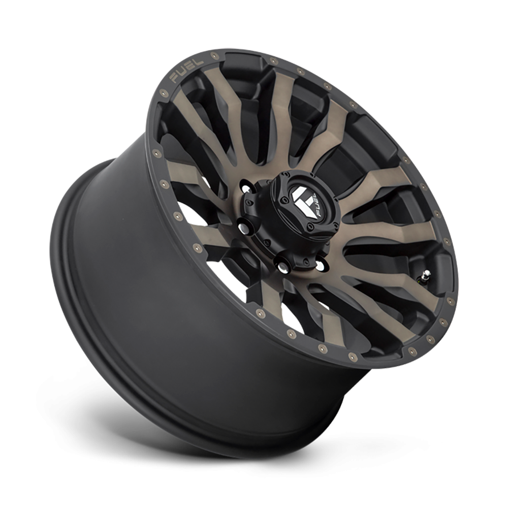 Felga aluminiowa D674 Blitz Matte Black Double Dark Tint Fuel - obrazek 3