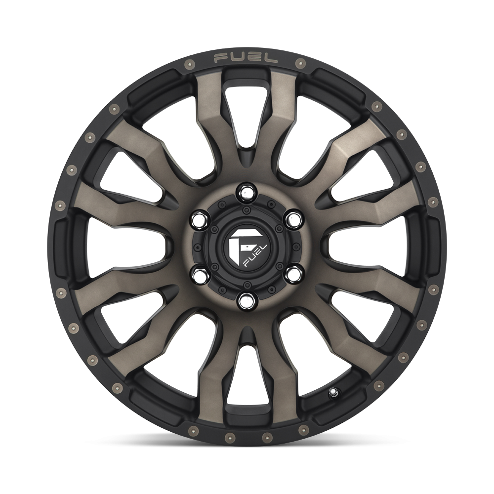 Felga aluminiowa D674 BLITZ Matte Black Double Dark Tint FUEL - obrazek 2