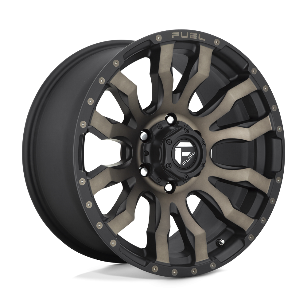 Felga aluminiowa D674 BLITZ Matte Black Double Dark Tint FUEL