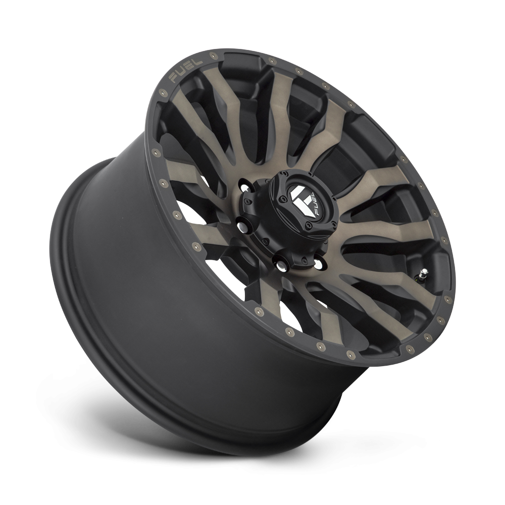 Felga aluminiowa D674 BLITZ Matte Black Double Dark Tint FUEL - obrazek 3