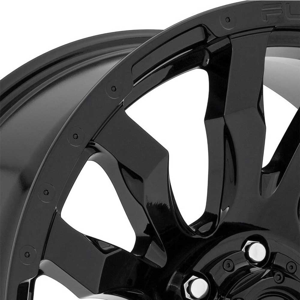 Felga aluminiowa D675 Blitz Gloss Black Fuel - obrazek 4