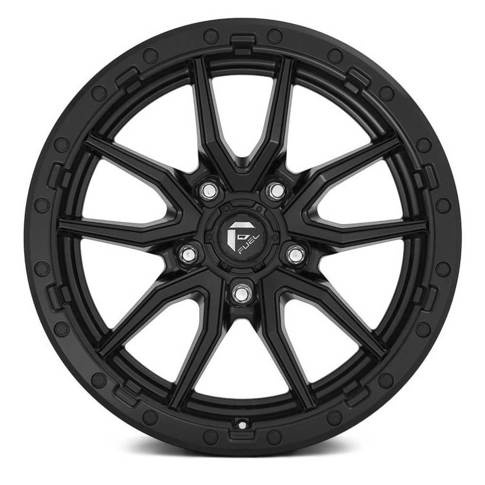 Felga aluminiowa D679 Rebel 5 Matte Black Fuel - obrazek 2