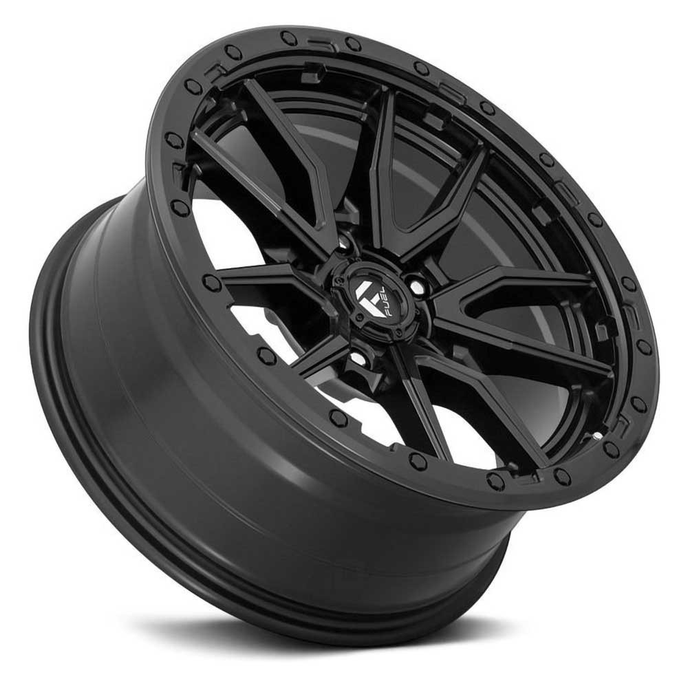 Felga aluminiowa D679 Rebel 5 Matte Black Fuel - obrazek 3