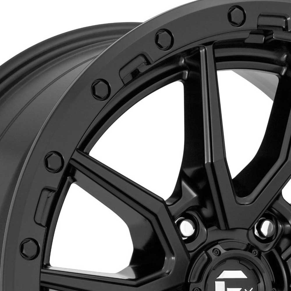 Felga aluminiowa D679 Rebel 5 Matte Black Fuel - obrazek 4