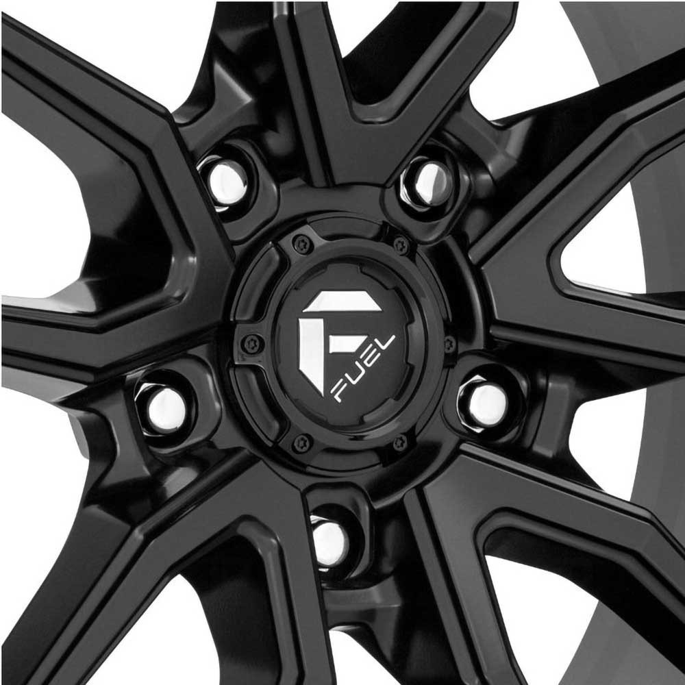 Felga aluminiowa D679 Rebel 5 Matte Black Fuel - obrazek 5