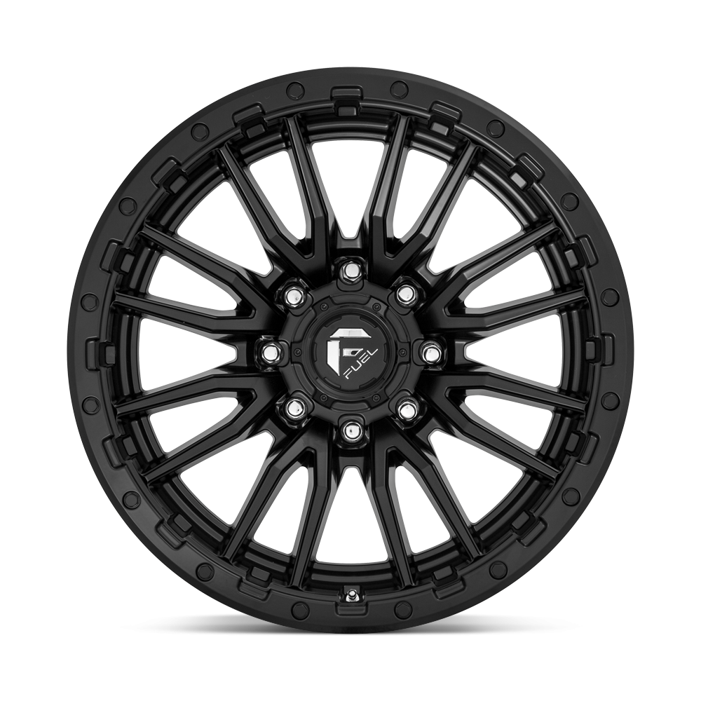 Felga aluminiowa D679 REBEL Matte Black FUEL - obrazek 2