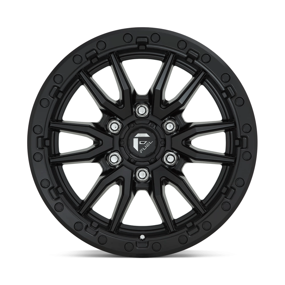 Felga aluminiowa D679 Rebel Matte Black Fuel - obrazek 3